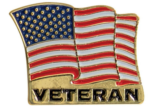 Rothco Veteran US Flag Pin