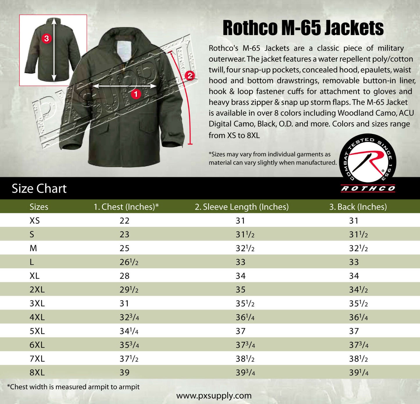 Rothco Camo M-65 Field Jacket - Woodland Digital Camo