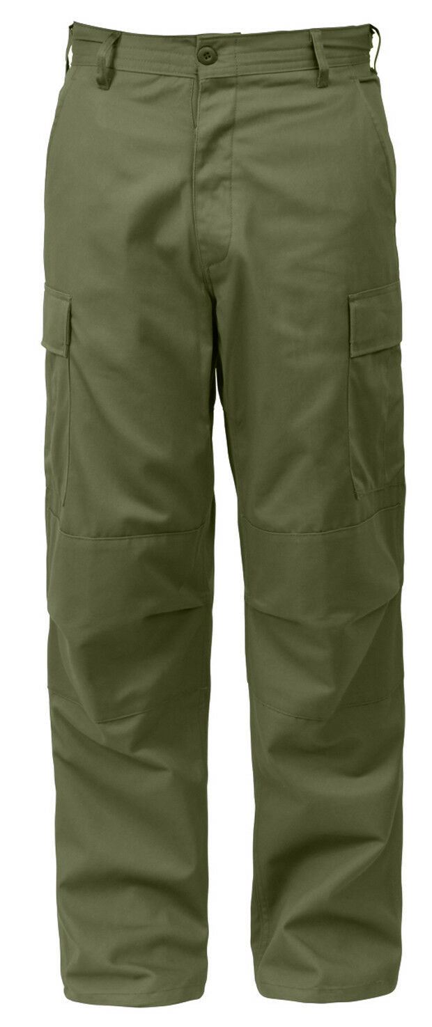 Rothco Relaxed Fit Zipper Fly BDU Pants - Olive Drab Green
