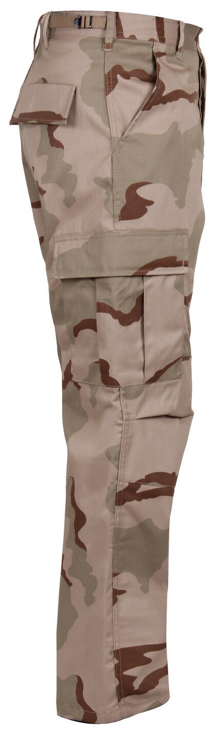 Rothco Camo Tactical BDU Pants - Tri Color Desert Camo