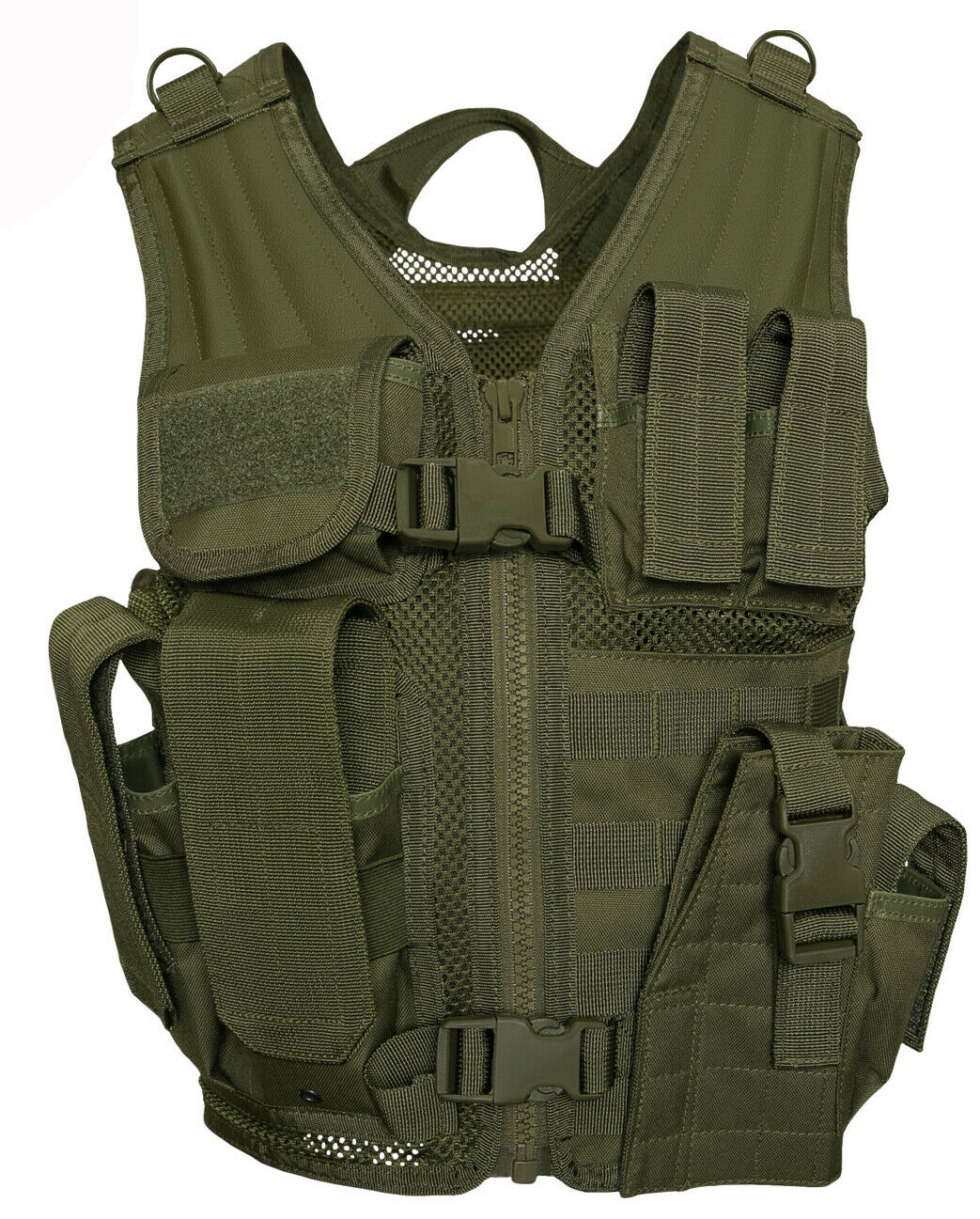 Rothco Kid's Tactical Cross Draw Vest - Olive Drab