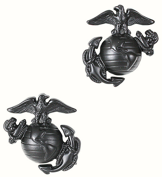 usmc insignia marine corps pins for uniform use subdued eagle globe anchor 1568