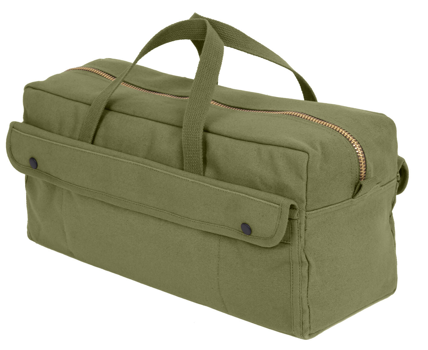Rothco Canvas Jumbo Tool Bag With Brass Zipper