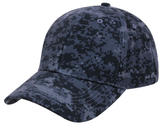 Rothco Camo Supreme Low Profile Cap - Midnight Blue Digital Camo