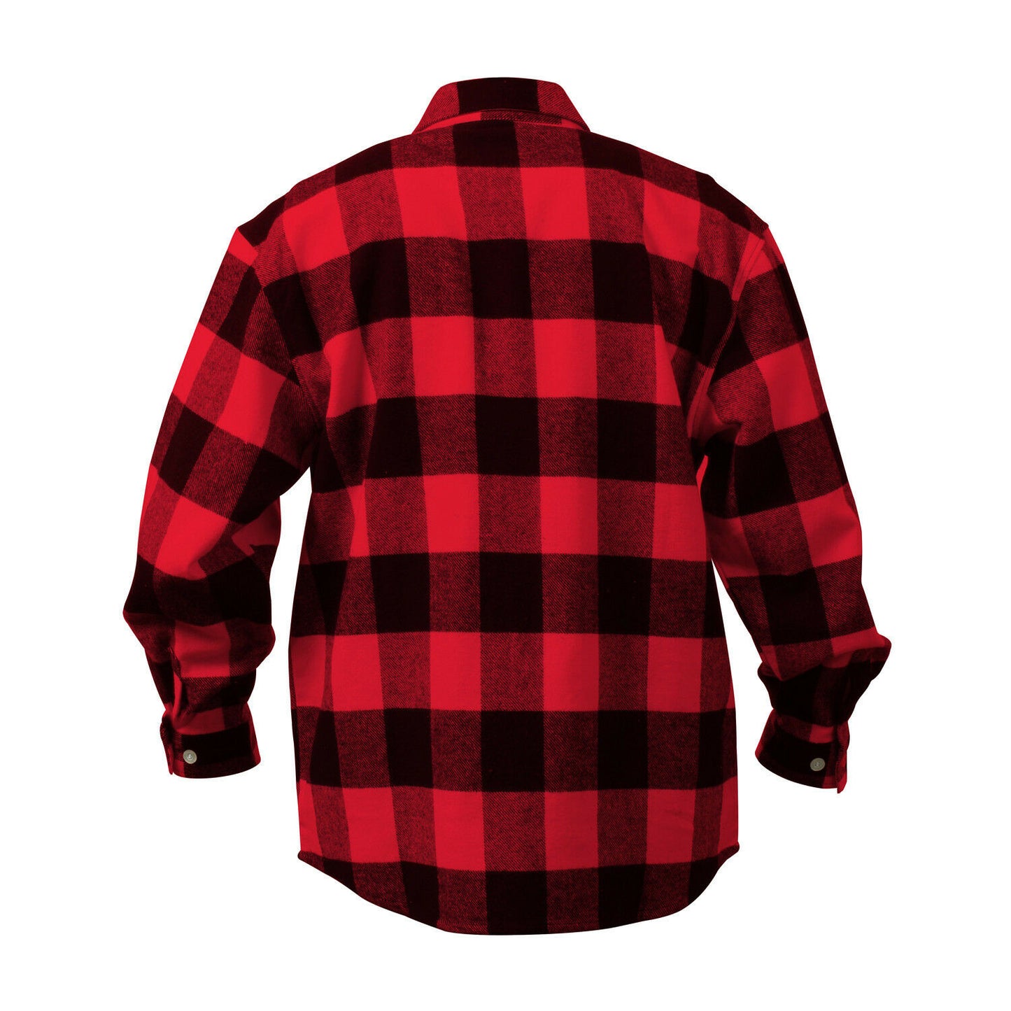 Rothco Concealed Carry Flannel Shirt - Red and Black
