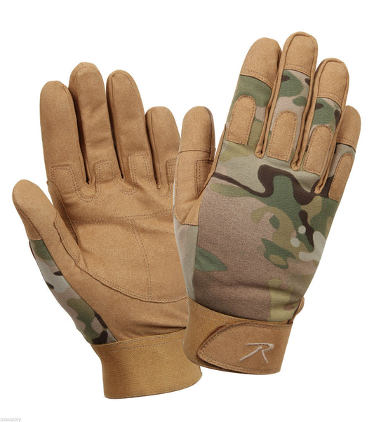 Rothco Lightweight All Purpose Duty Gloves - Multicam Camo