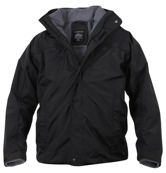 Rothco All Weather 3-In-1 Jacket - Black
