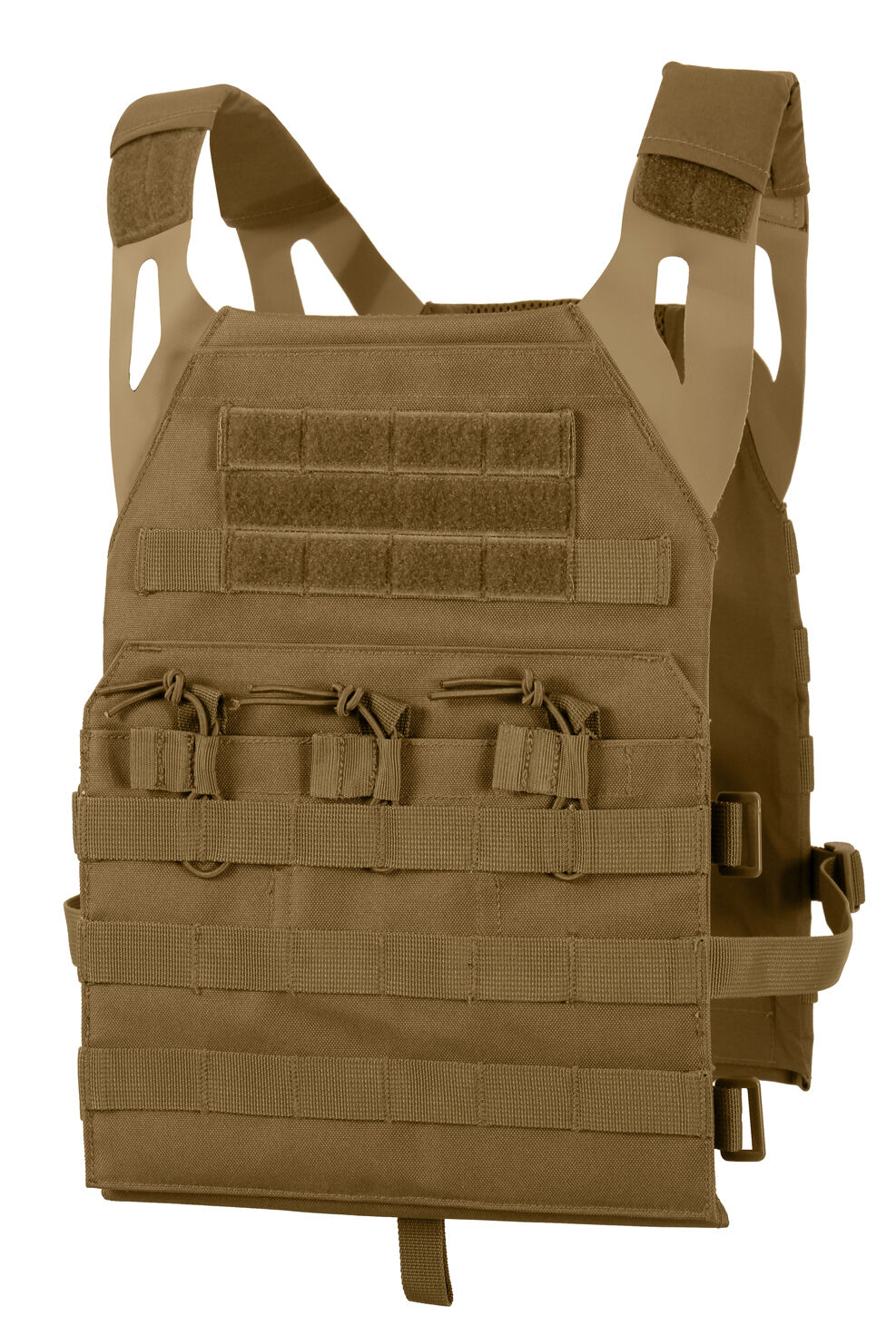 Rothco Lightweight Armor Plate Carrier Vest - Coyote Brown