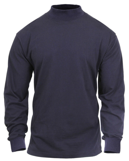 Rothco Mock Turtleneck - Midnight Blue