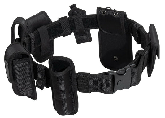 Tactical Police Law Enforcement Duty Belt Rig With Pouches