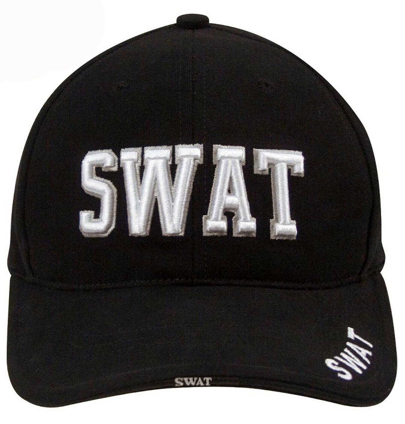 Rothco Deluxe Police SWAT Low Profile Cap - Black