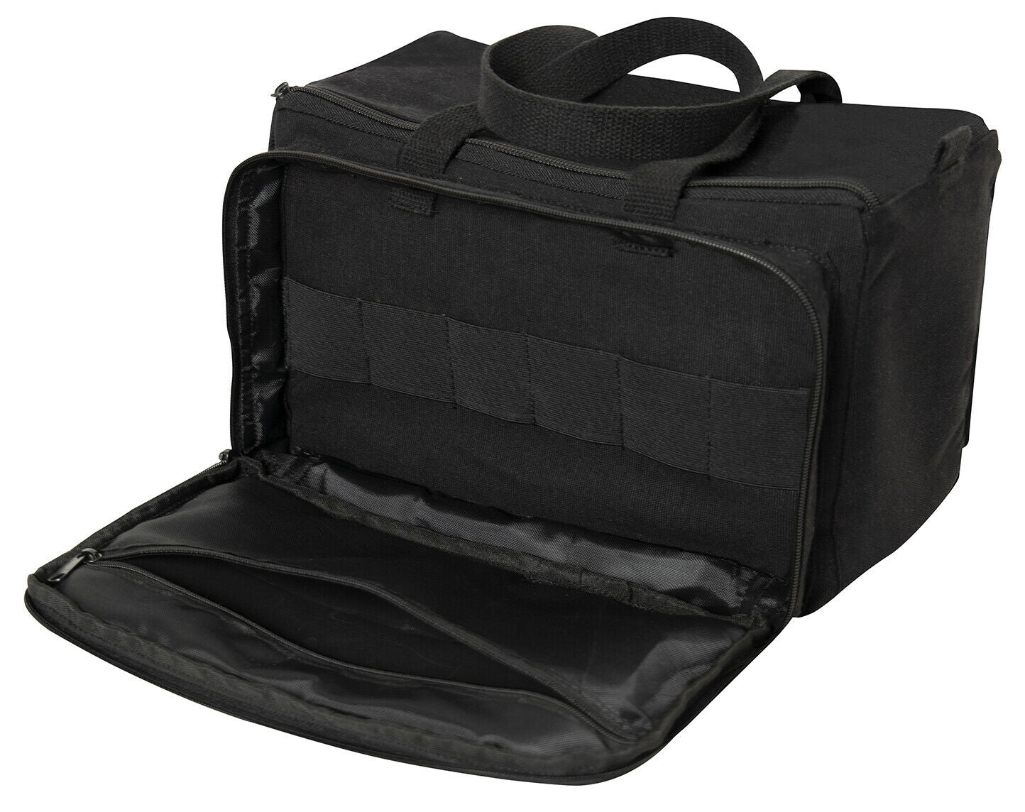 Rothco Canvas Tactical Shooting Range Bag - Black