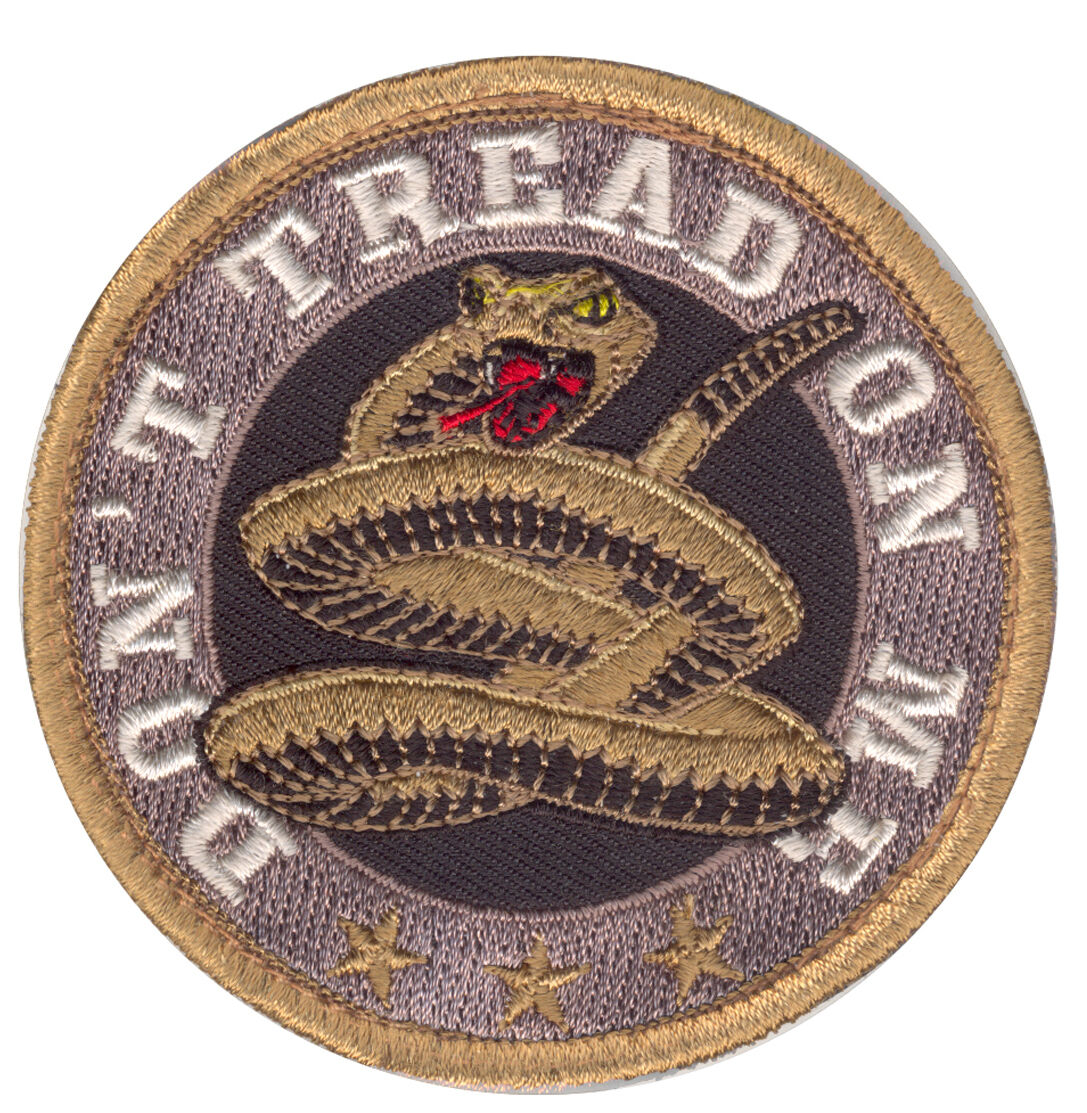 Rothco Don't Tread On Me Round Morale Patch