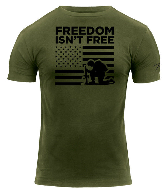 Rothco "Freedom Isn't Free" T-Shirt - Olive Drab