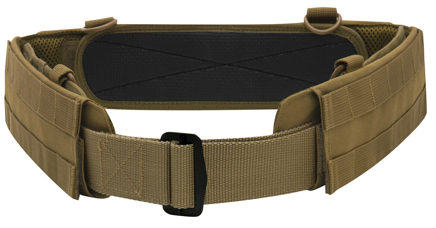 Tactical Battle Combat Belt Molle Low Profile Lightweight Gear Belt Rothco 1807