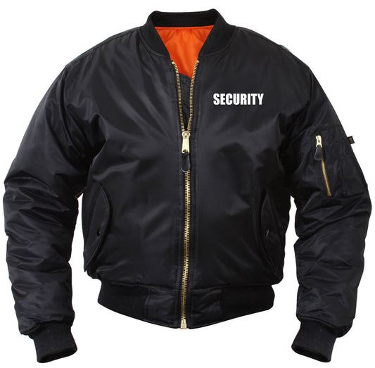 Rothco MA-1 Flight Jacket With Security Print