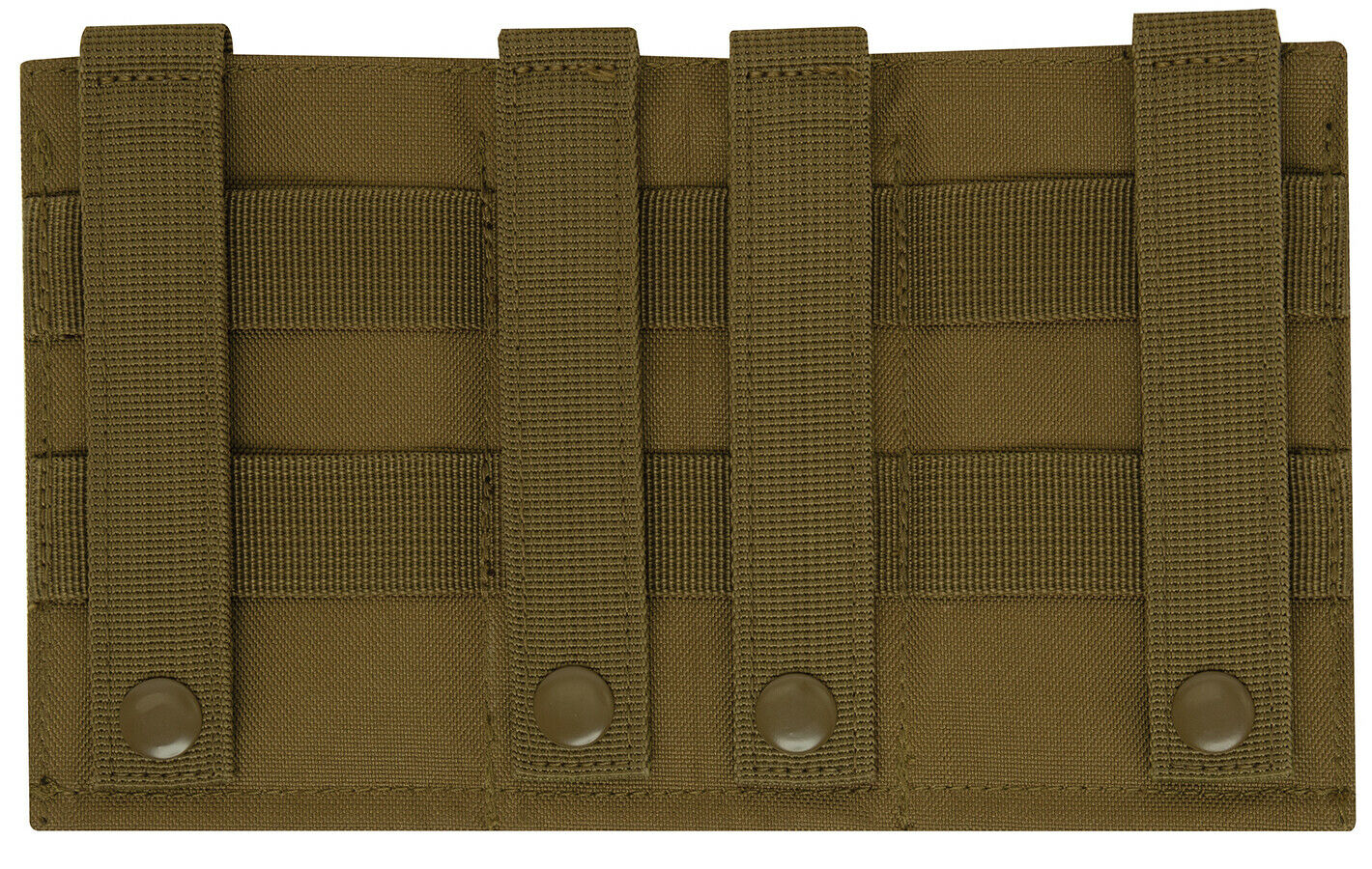 Rothco Lightweight 3 Mag Elastic Retention Pouch - Coyote Brown
