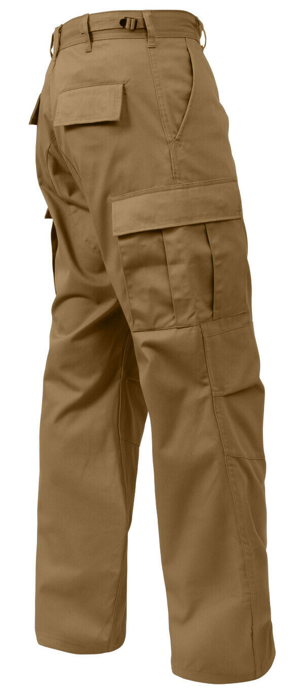 Rothco Relaxed Fit Zipper Fly BDU Pants - Coyote Brown