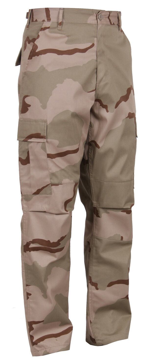 Rothco Camo Tactical BDU Pants - Tri Color Desert Camo