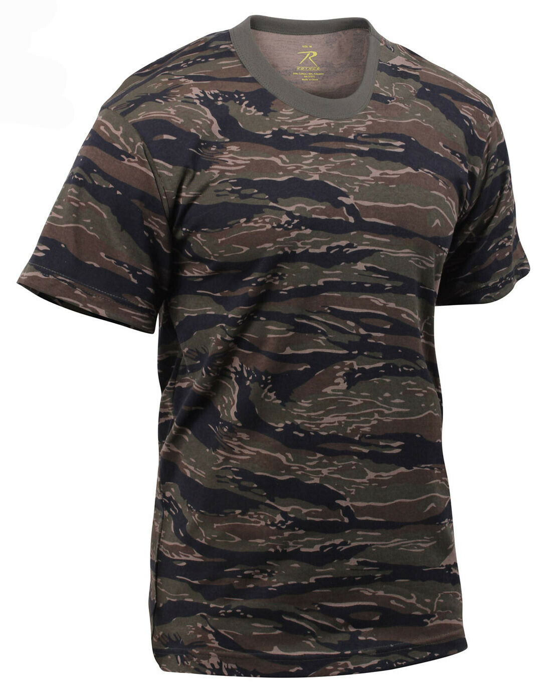 Rothco Camo T-Shirt - Tiger Stripe Camo