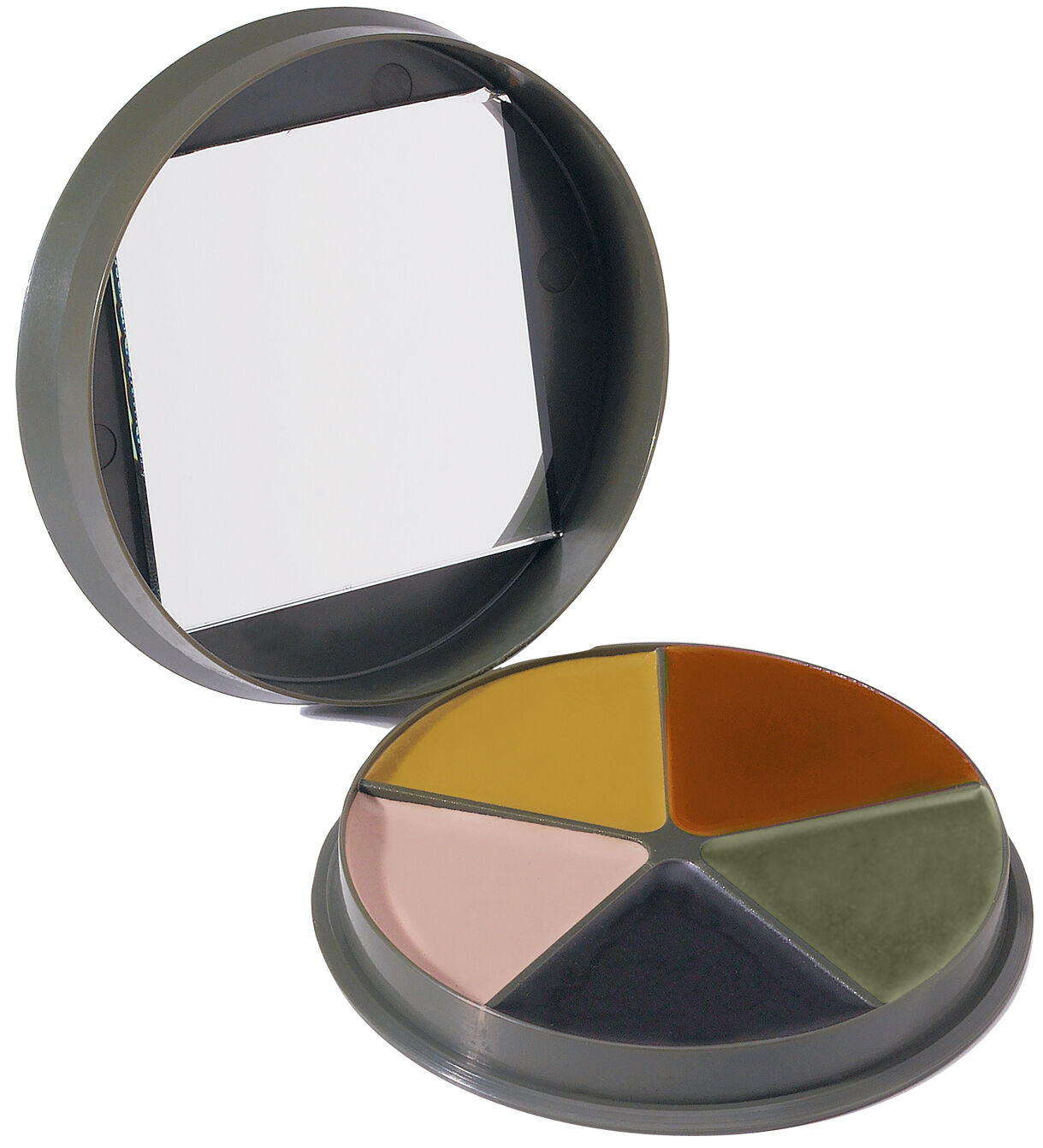 Rothco GI Type 5 Color Camo Face Paint - Round Compact