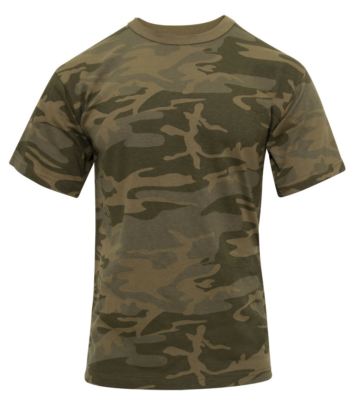 Rothco Color Camo T-Shirt - Coyote Brown Camo