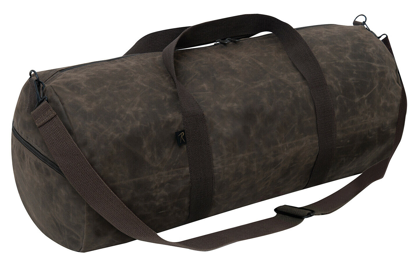 Rothco Waxed Canvas Shoulder Duffle Bag - 24 Inch Olive Drab