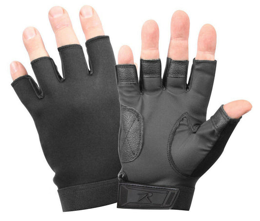 Rothco Fingerless Stretch Fabric Duty Gloves
