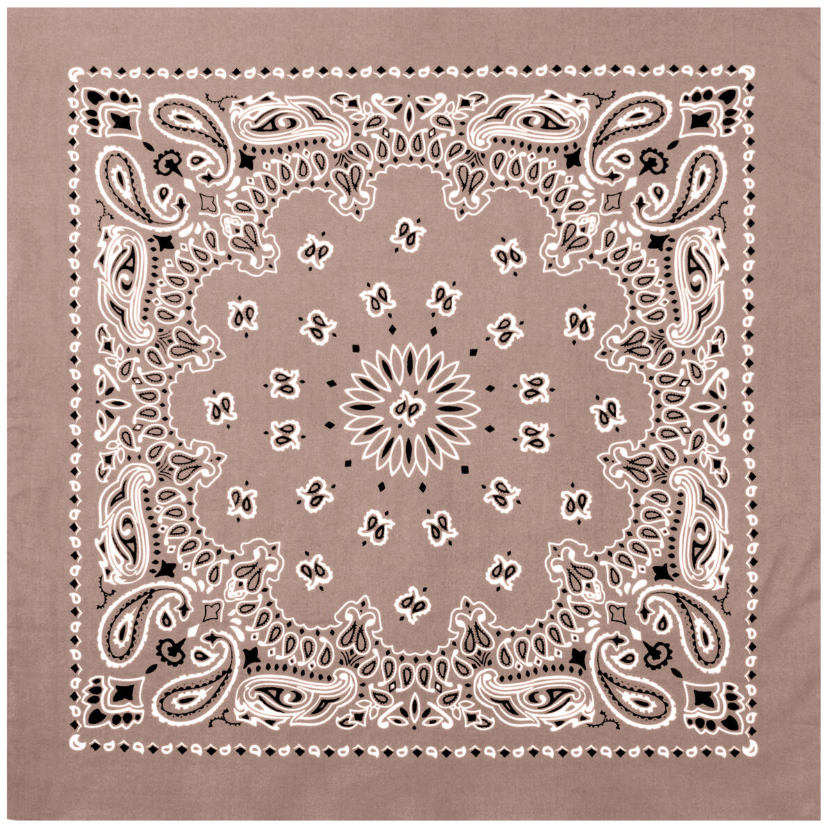 Rothco Trainmen Paisley Bandana – Extra-Large 27” X 27"