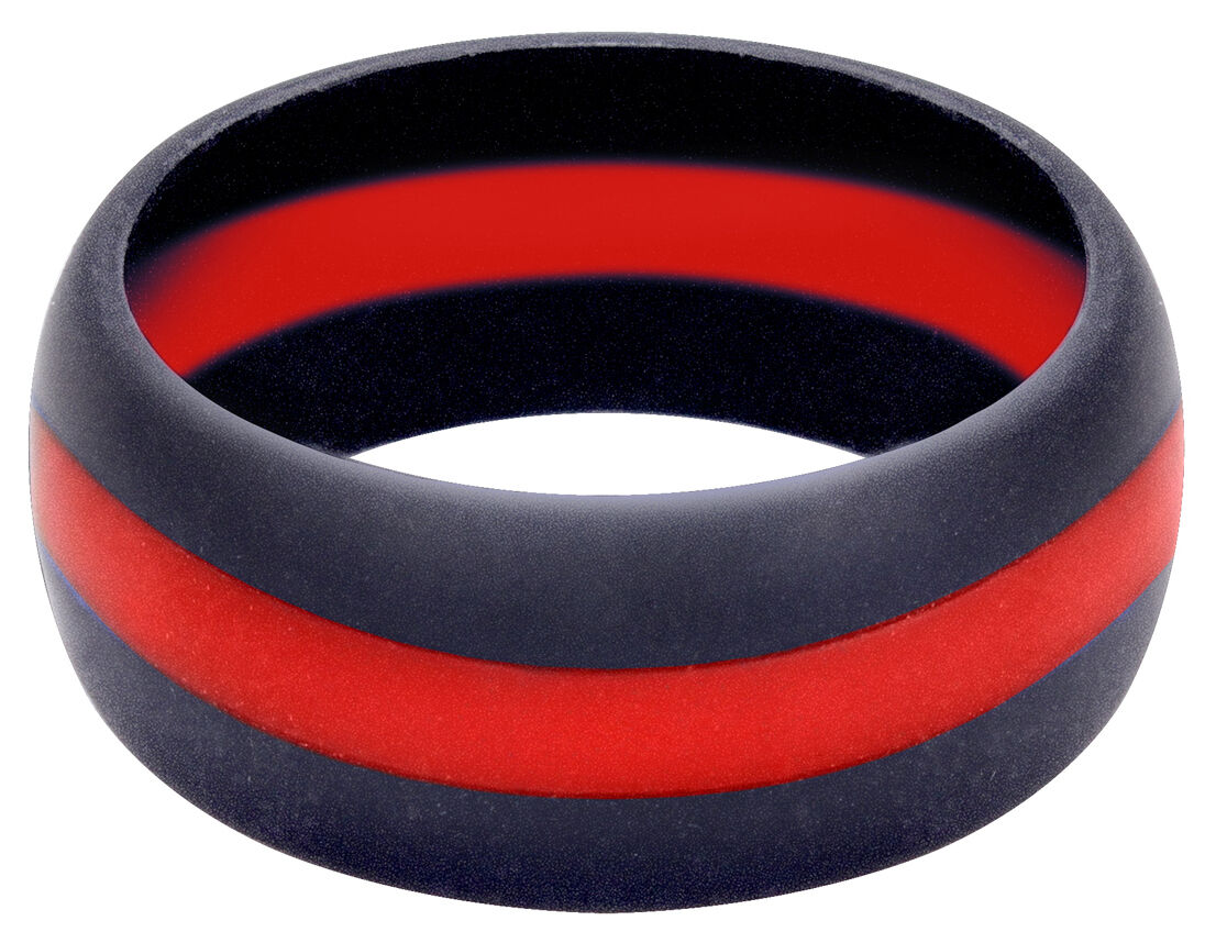 Rothco Thin Red Line Silicone Ring