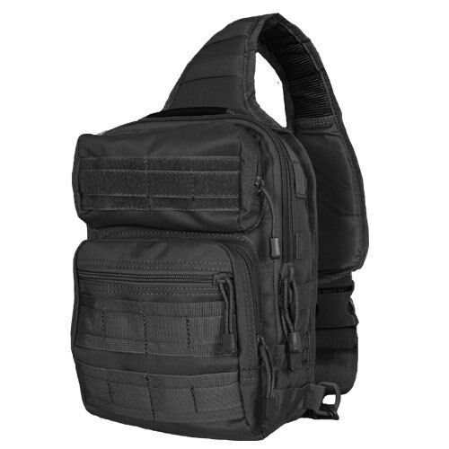 stinger sling bag ccw backpack tactical military style molle pack fox 51-550