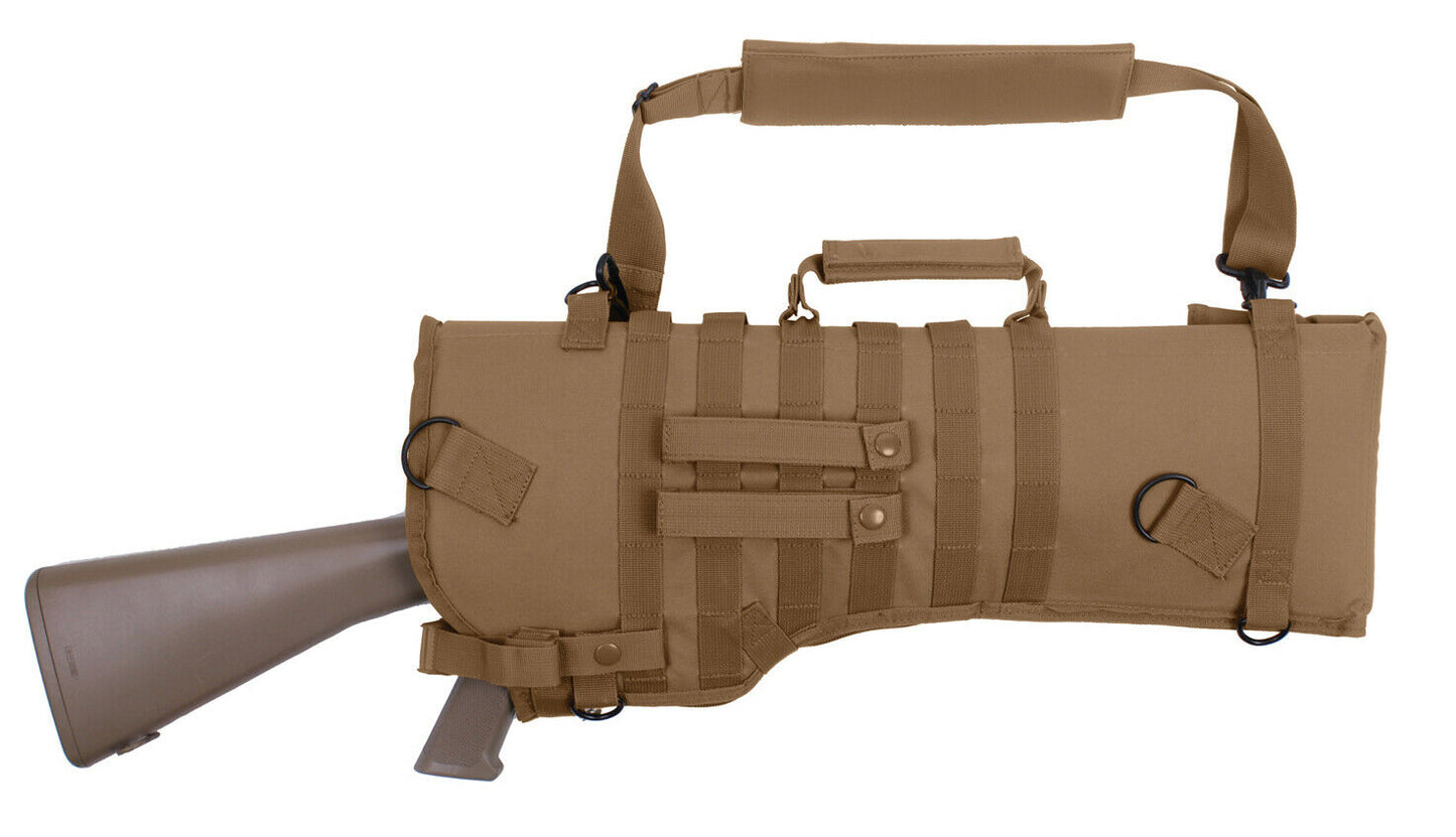 Rothco Tactical MOLLE Rifle Scabbard - Coyote Brown