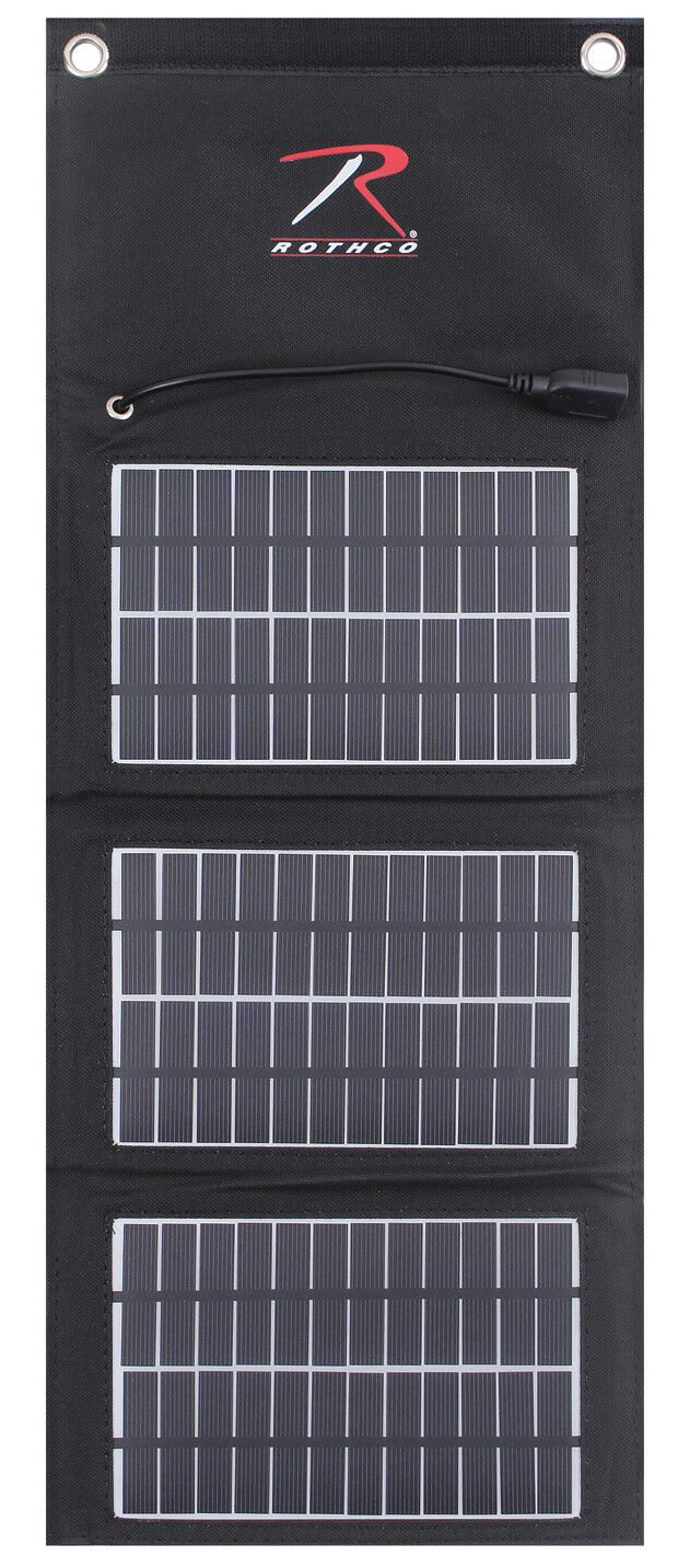 Rothco MOLLE Solar Panel With Power Bank