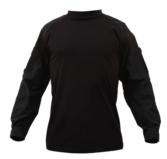 Rothco Military NYCO FR Fire Retardant Combat Shirt - Black