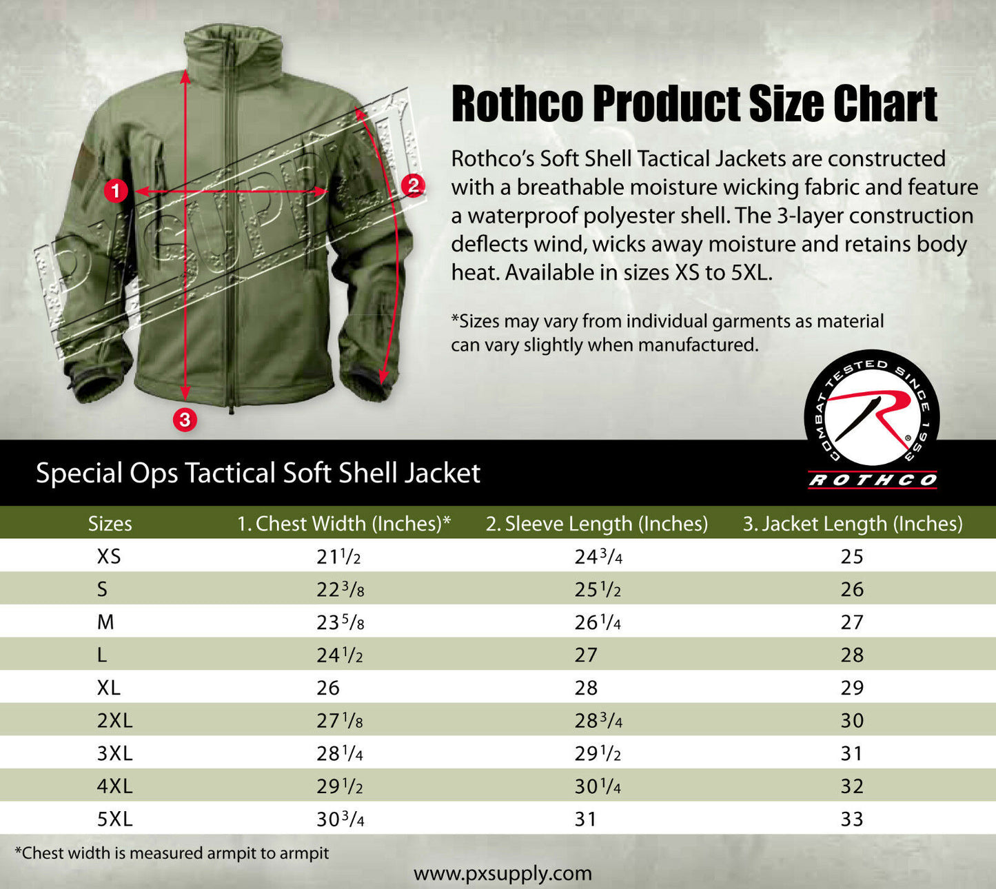 Rothco Concealed Carry Soft Shell Jacket - Black