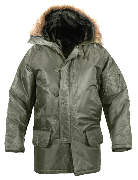 Rothco N-3B Snorkel Parka - Sage Military Green