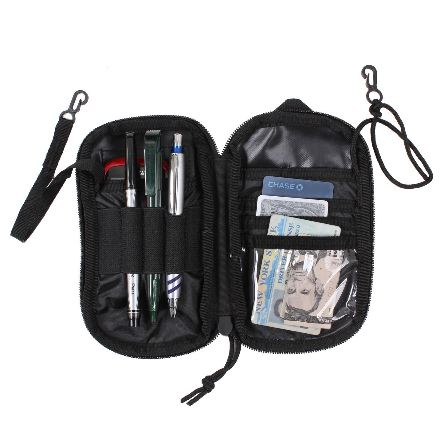 Rothco Tactical MOLLE EDC Wallet and Phone Pouch - Black