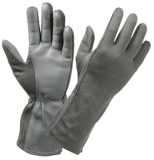 Rothco G.I. Type Flame & Heat Resistant Flight Gloves - Foliage Green