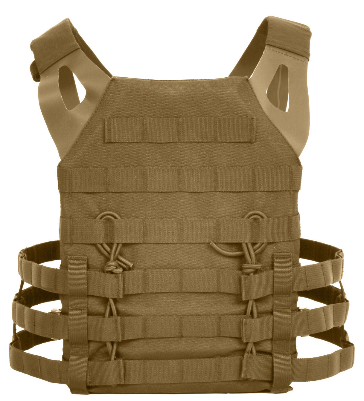 Rothco Lightweight Armor Plate Carrier Vest - Coyote Brown
