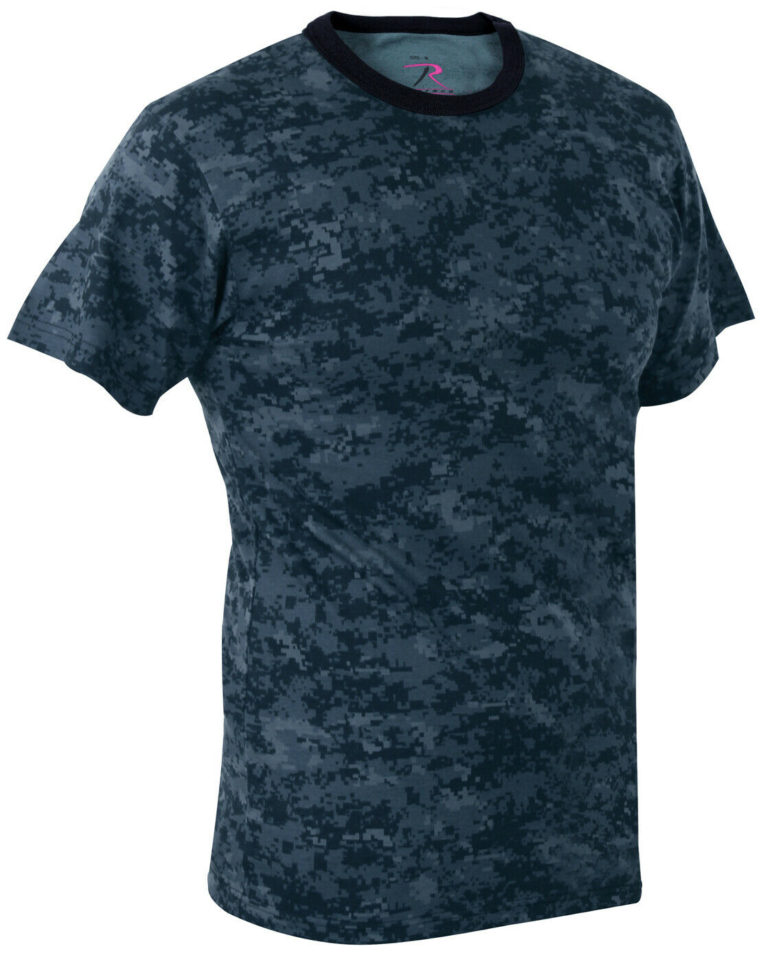 Rothco Digital Camo T-Shirt - Navy Blue