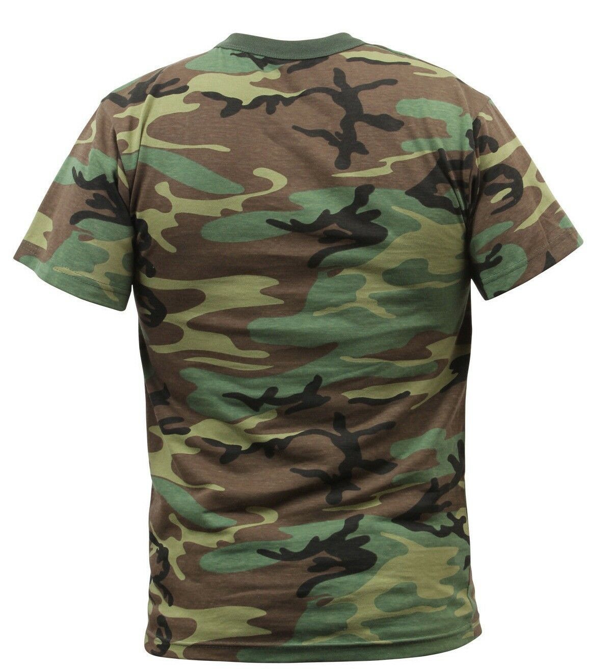 Rothco Camo T-shirt - Woodland Camo