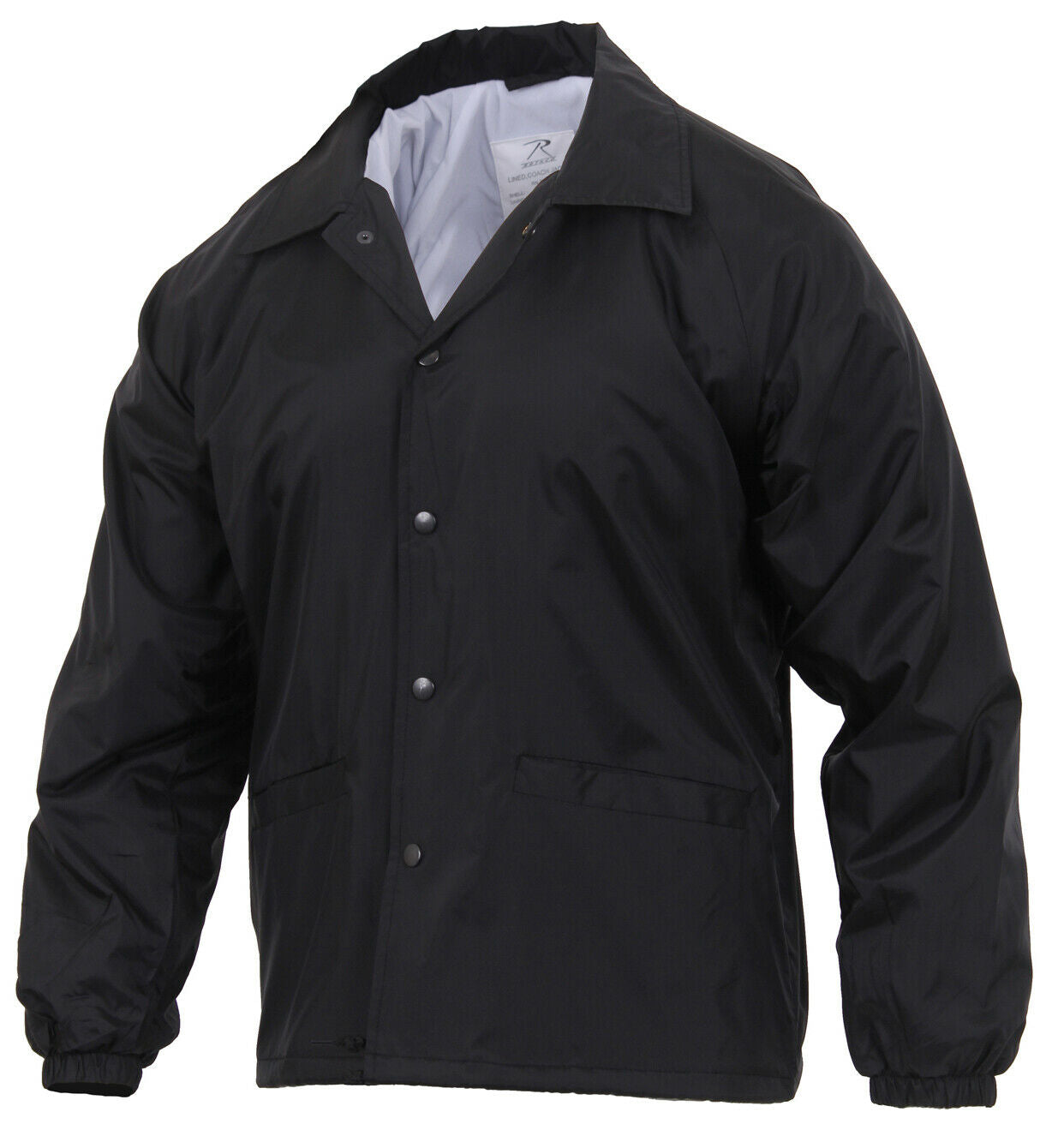 Rothco Lined Coaches Security Jacket - Black