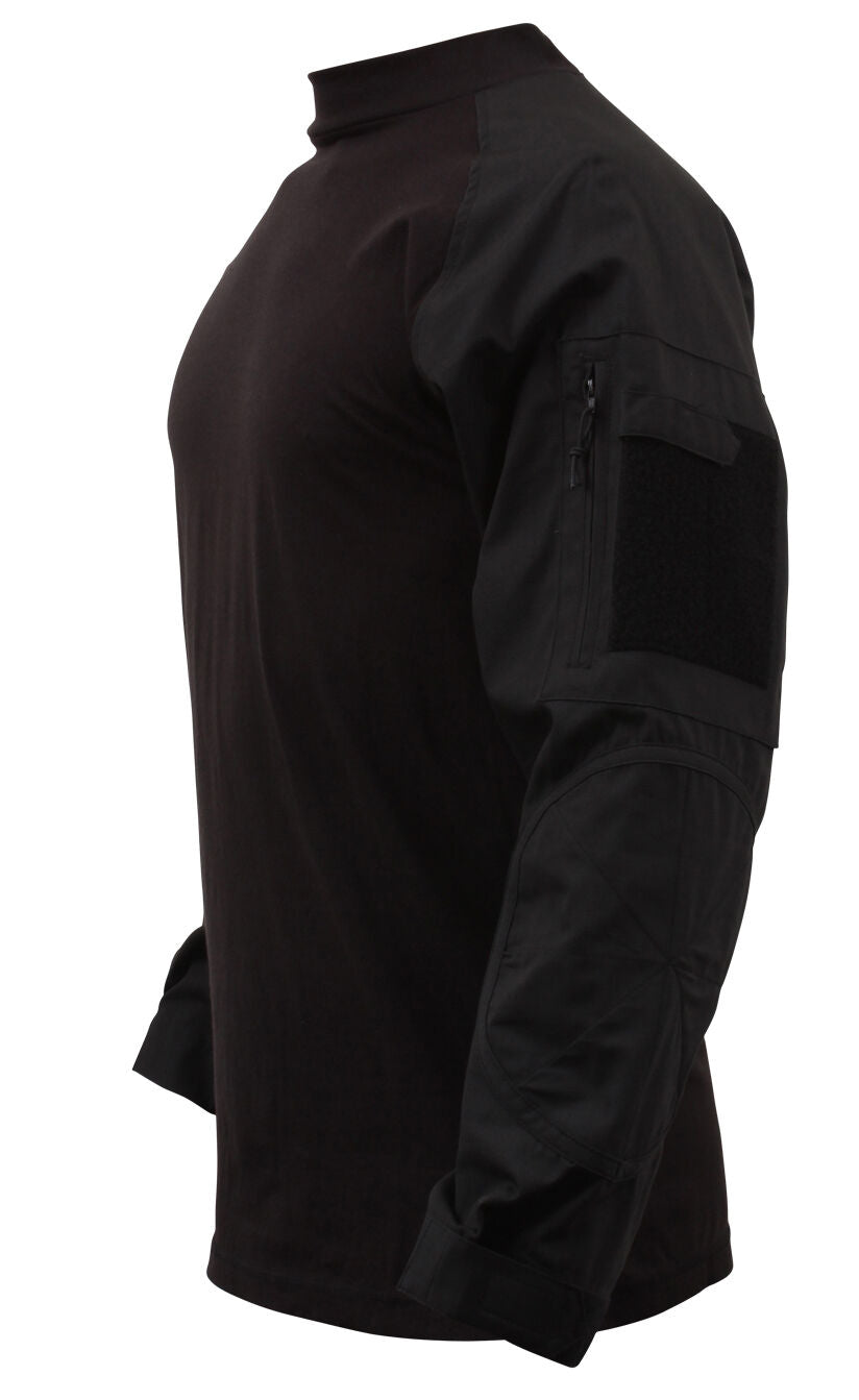 Rothco Military NYCO FR Fire Retardant Combat Shirt - Black
