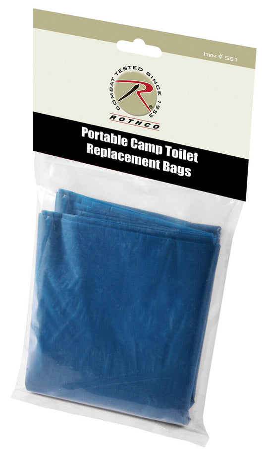 Portable Camp Toilet Bags Bag of 10 For Camping Hiking Survival Rothco 561