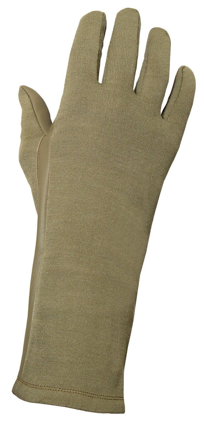 Rothco G.I. Type Flame & Heat Resistant Flight Gloves - Coyote Brown