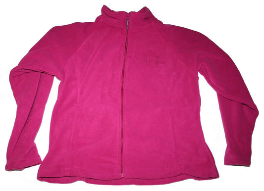 Womens Fuchsia Fleece Jacket With Military Discreet Military Design OND Kuwait