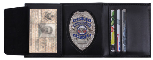 Rothco Leather ID And Badge Wallet
