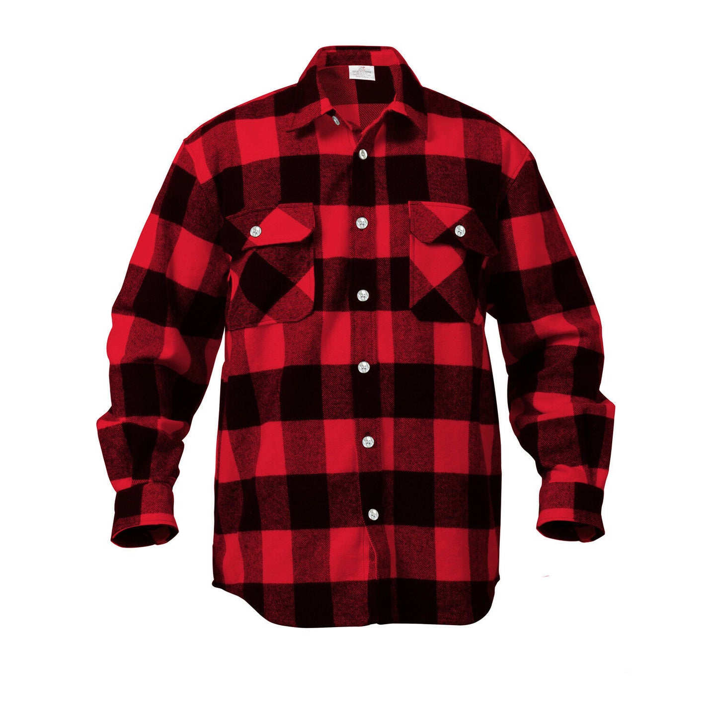 Rothco Concealed Carry Flannel Shirt - Red and Black