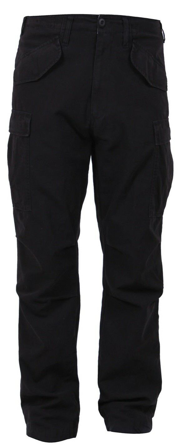 Rothco Vintage M-65 Field Pants - Black