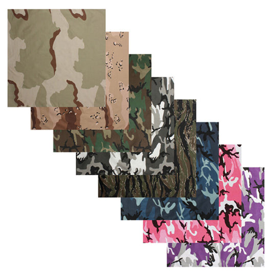 Rothco Large Camo Bandana